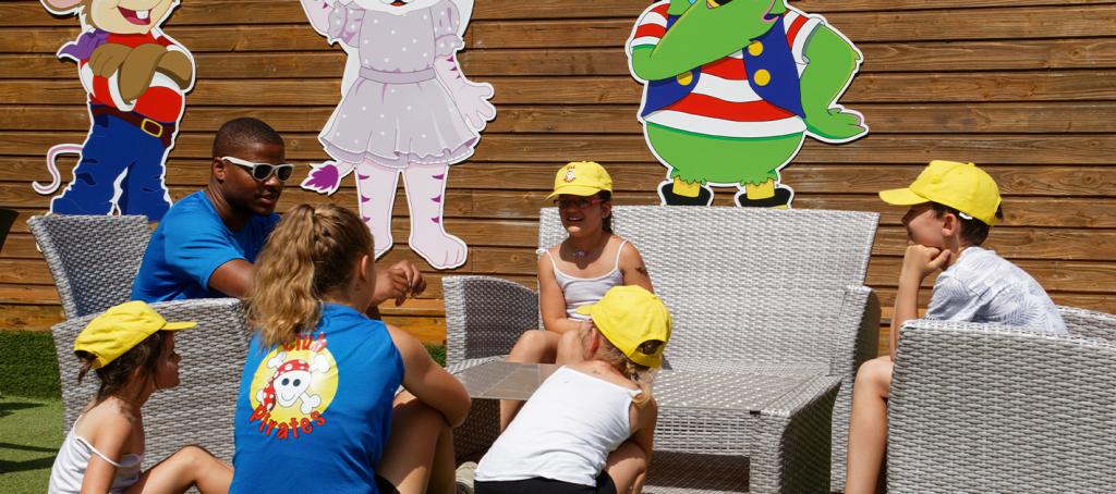 Club Enfants au camping Les Pierres Couchées